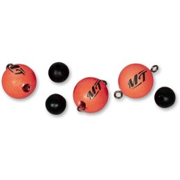 Magic Trout Float Connector 10mm 5 Stk. neon rot