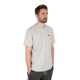 Matrix Large Logo T-Shirt Marl Grey - XXL