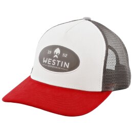 Westin State Cap silber/rot/grau One-Size | Angler-Cap